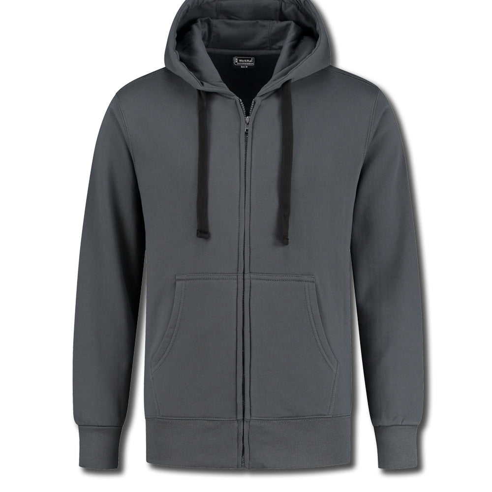 Hooded vest (donkergrijs)