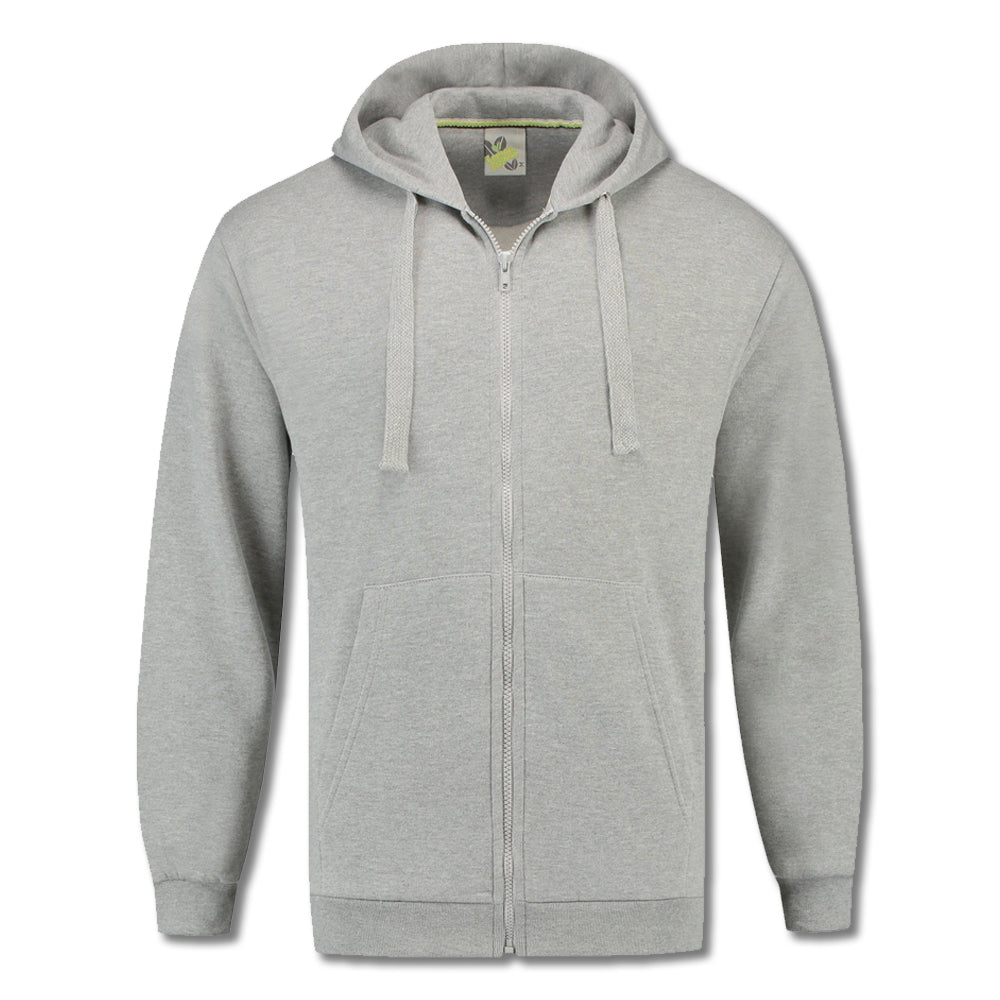 Hooded vest (lichtgrijs)