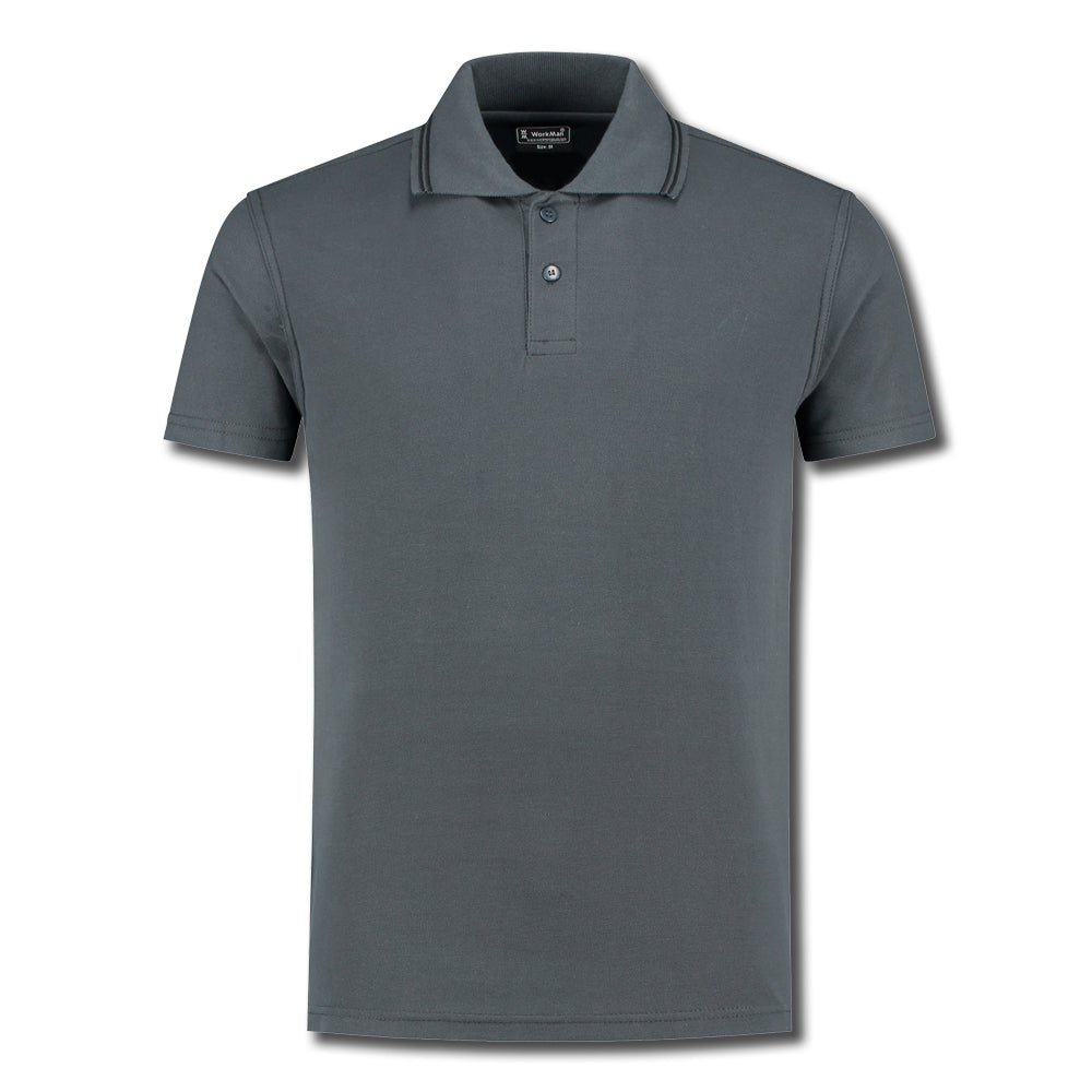 Poloshirt (donkergrijs)