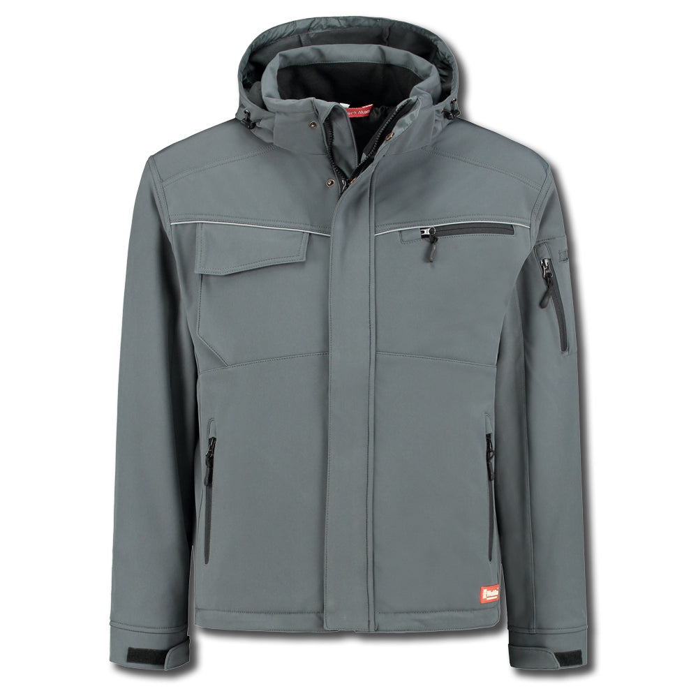 Softshell winterjack (grijs)