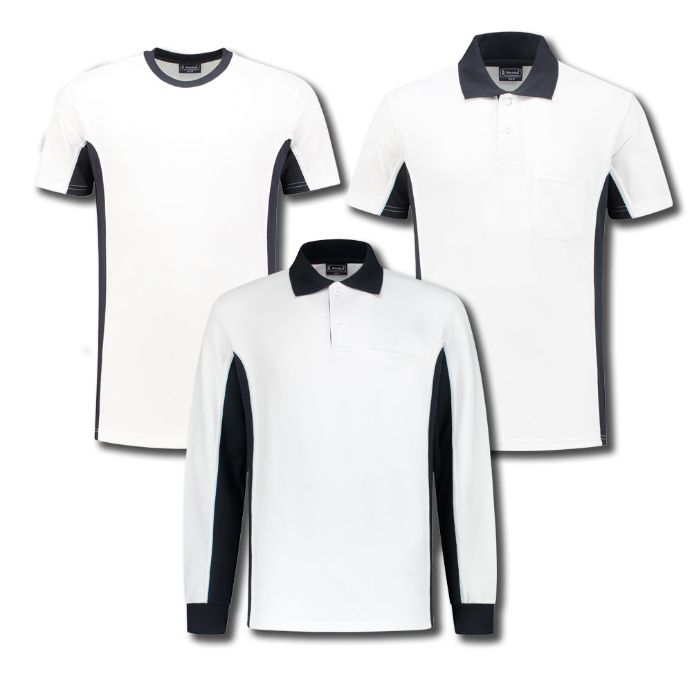 Voordeelbundel A (wit-navy)