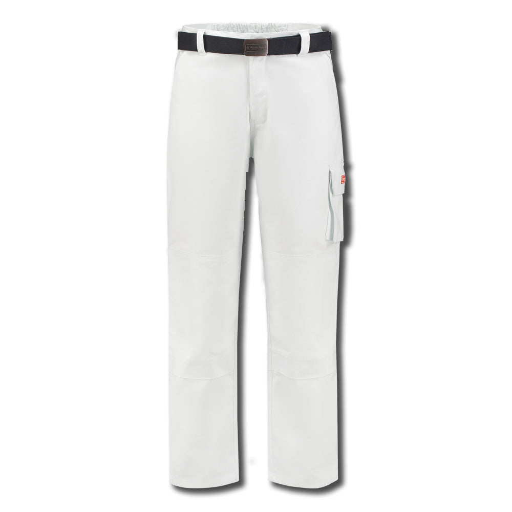Klassieke schildersbroek (wit)
