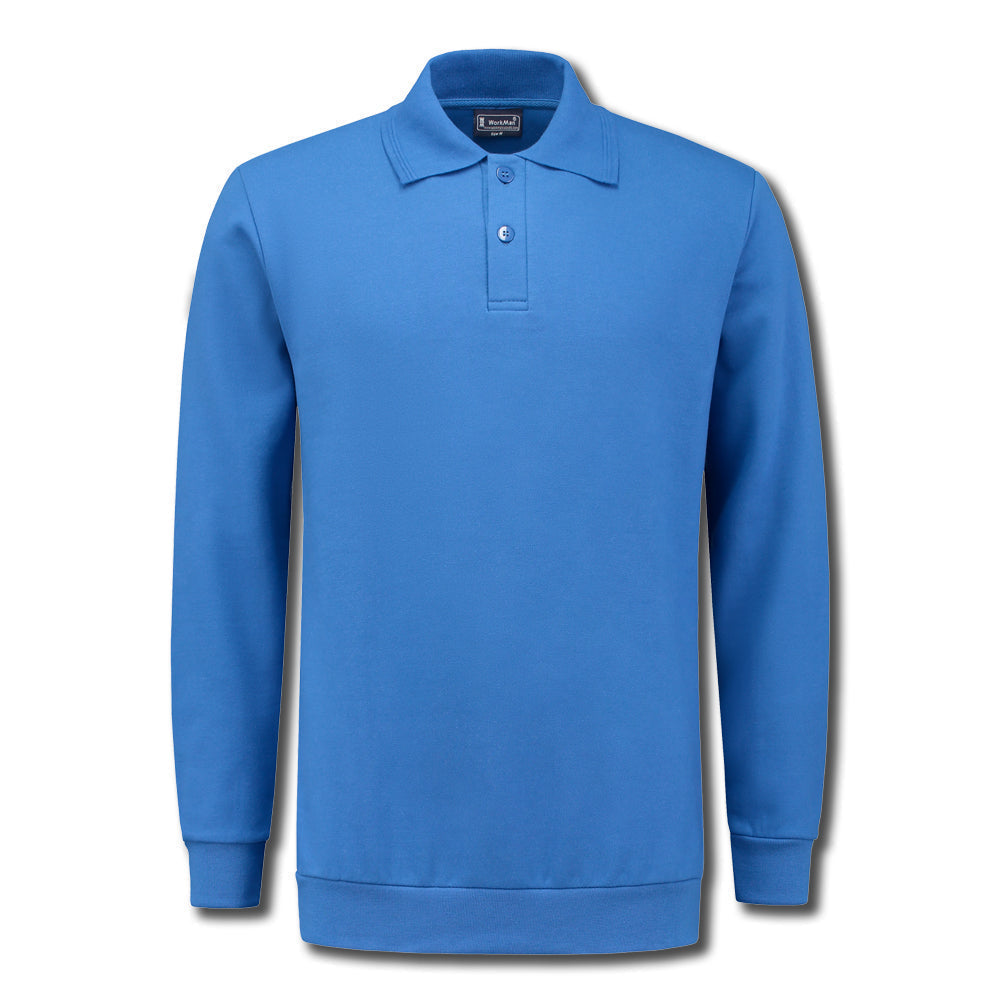 Polosweater (blauw)